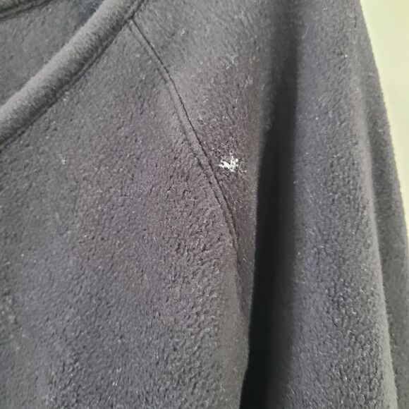 Comfort Code Cuddl Duds Womens Fleece Pullover Sweater Black Size 2X Long Sleeve - Picture 4 of 9